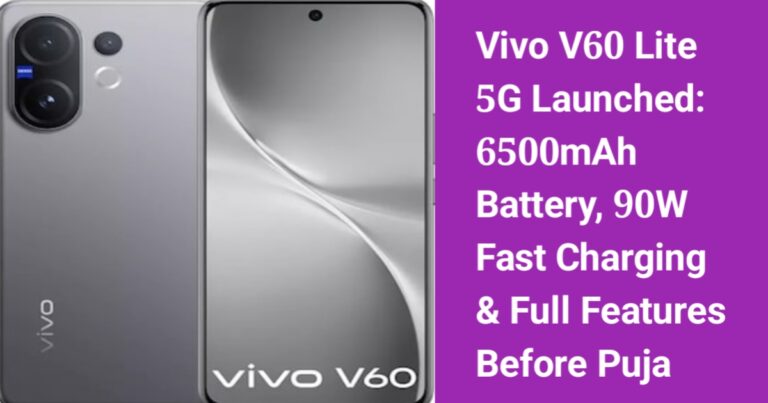 6500mAh Battery – Stay powered all day without frequent charging.
